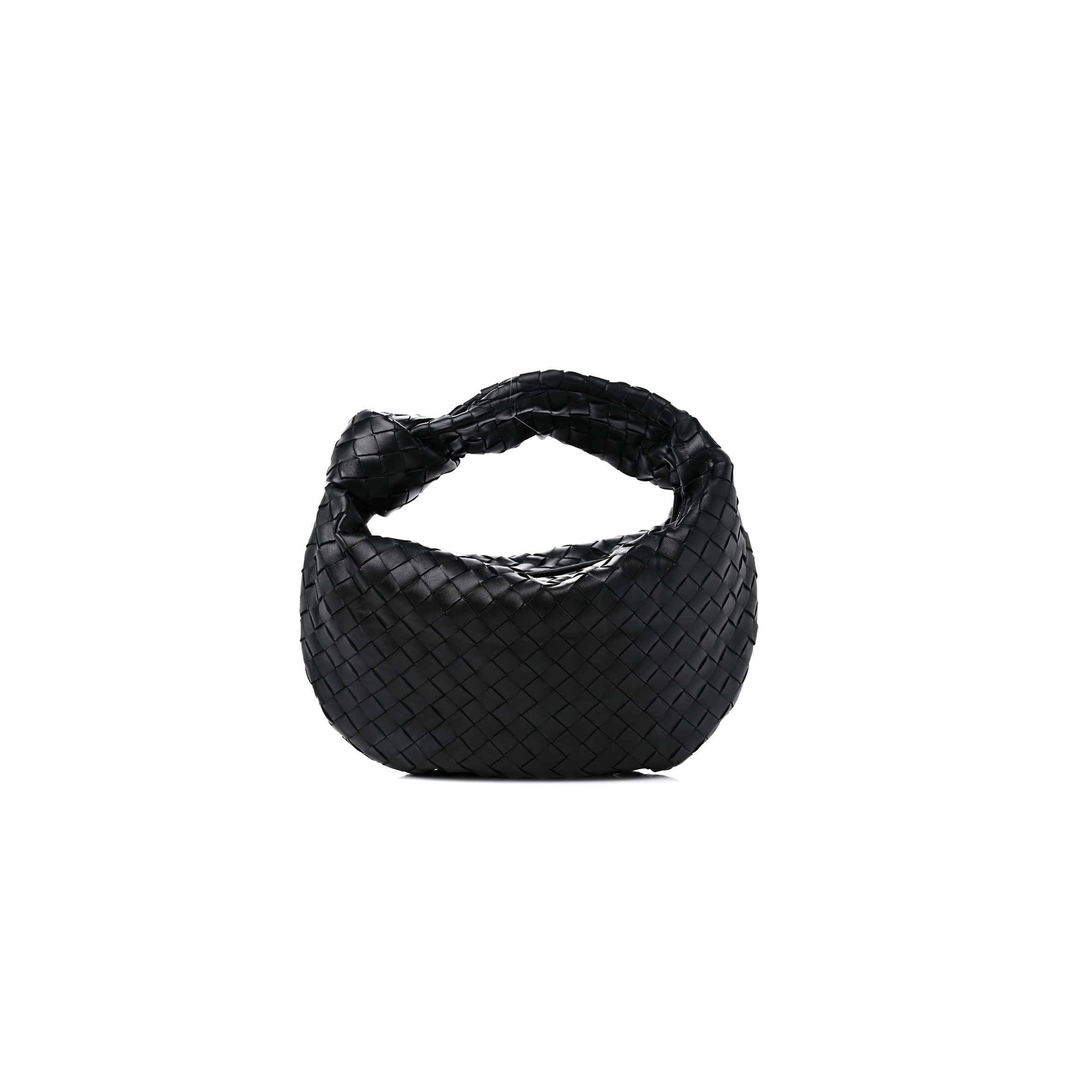 BOTTEGA VENETA NAPPA INTRECCIATO TEEN JODIE HOBO BLACK (36*20*10cm)