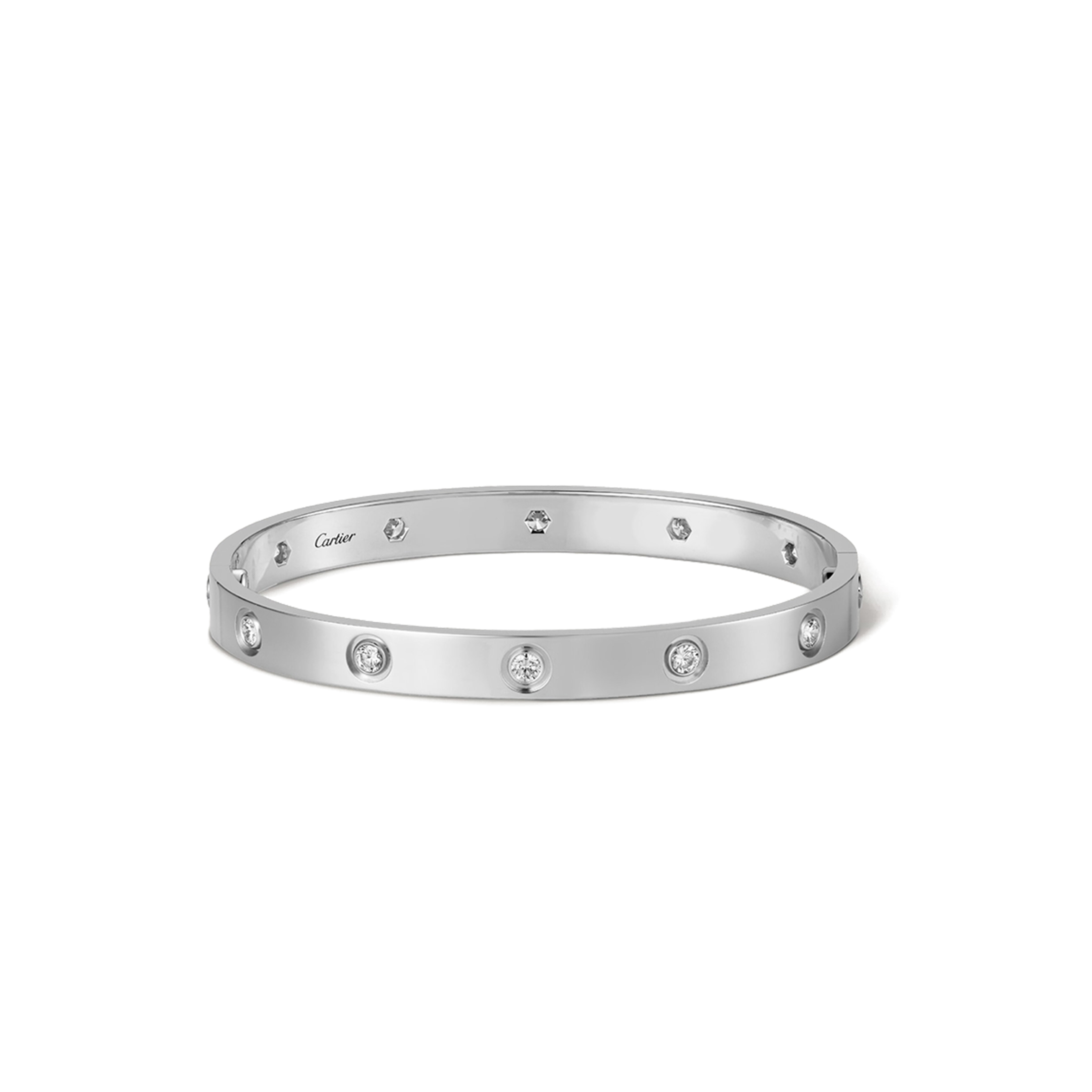 CARTIER  LOVE BRACELET, 10 DIAMONDS B6070417