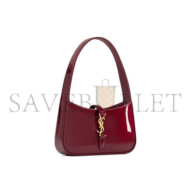 YSL MINI LE 5 À 7 IN PATENT LEATHER 710318B870W6259 (19*11.5*4.5cm)