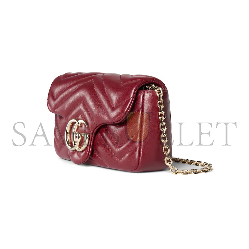 GUCCI GG MARMONT MINI SHOULDER BAG 841290AAFAX6207 (16.5*9.5*4.5cm)