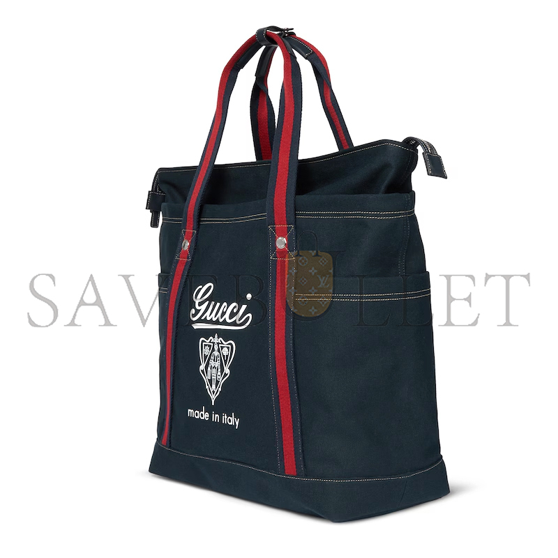 GUCCI PRINTED CANVAS LARGE TOTE BAG 816863FAD784044 (39*45*19cm) GUCCI PRINTED CANVAS LARGE TOTE BAG 816863FAD784044 (39*45*19cm)