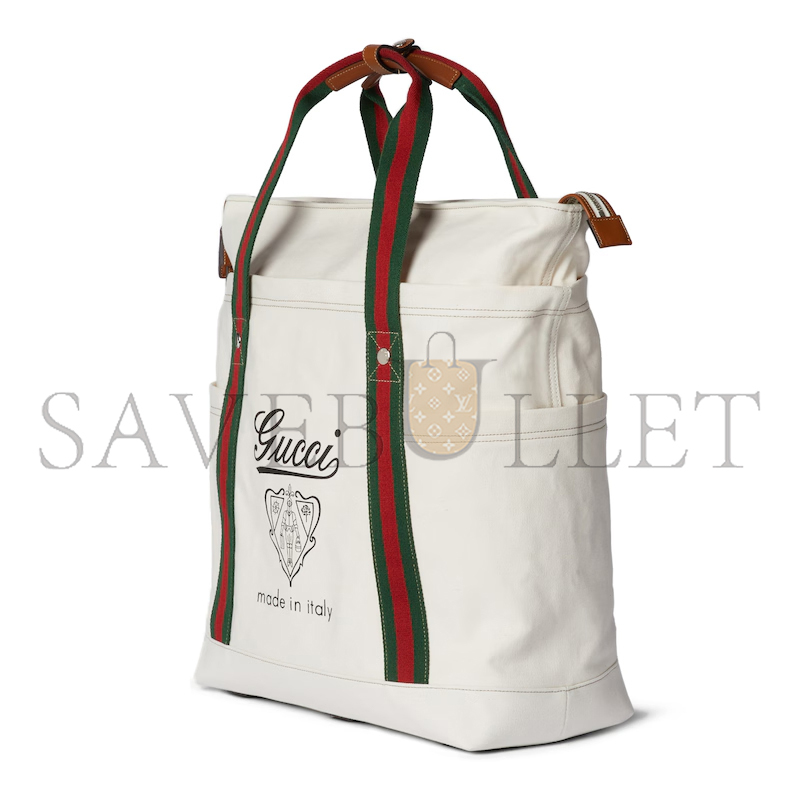 GUCCI PRINTED CANVAS LARGE TOTE BAG 816863FAD789042 (39*45*19cm) GUCCI PRINTED CANVAS LARGE TOTE BAG 816863FAD789042 (39*45*19cm)
