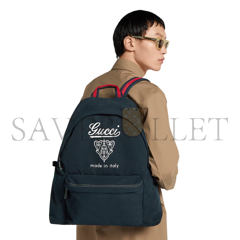 GUCCI PRINTED CANVAS MAXI BACKPACK 821643FAD794045 (42*48*18cm) GUCCI PRINTED CANVAS MAXI BACKPACK 821643FAD794045 (42*48*18cm)