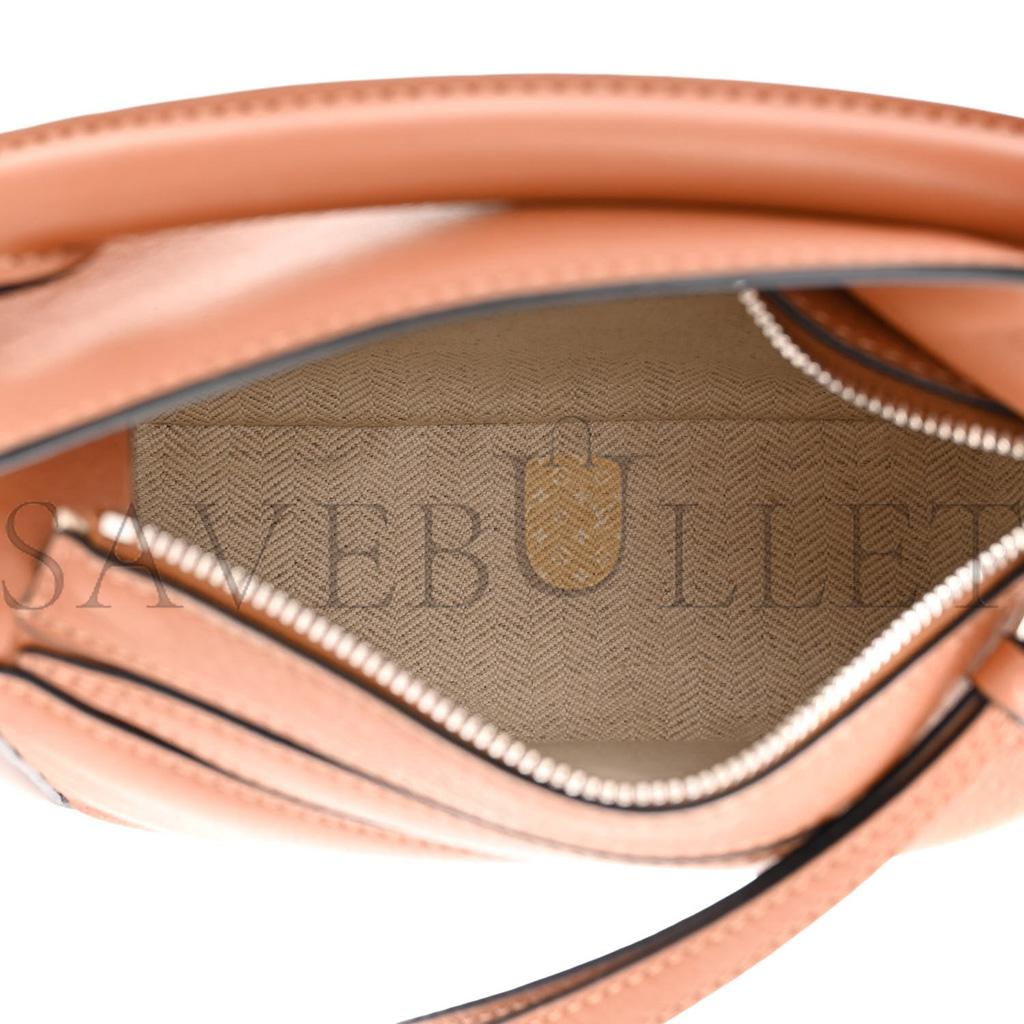 LOEWE CALFSKIN MINI PUZZLE BAG TAN (18*12.5*8cm)