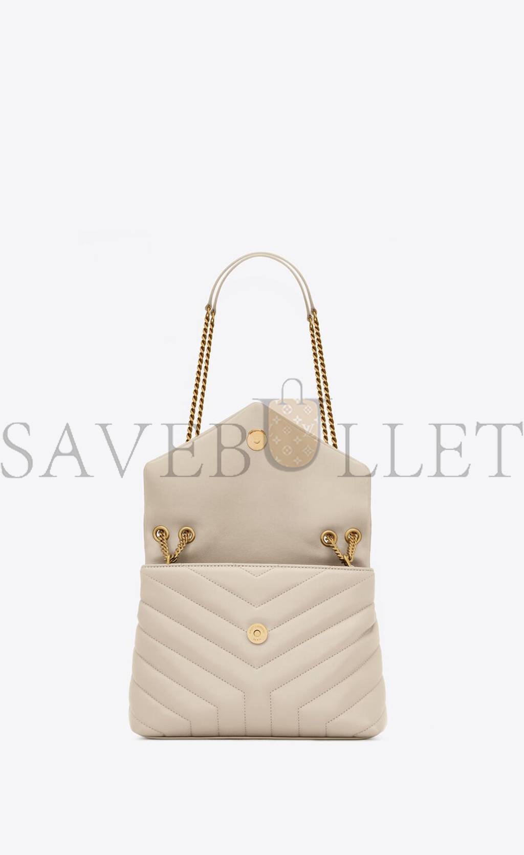 YSL LOULOU SMALL CHAIN BAG IN QUILTED &QUOT;Y&QUOT; LEATHER 494699DV7279207 (23*17*9cm)